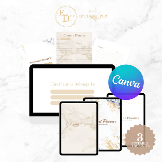 Customizable Content Planner PLR